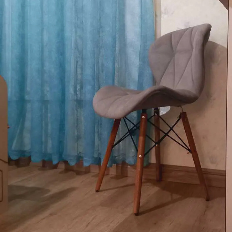 چهارپایه مدل لارا پایه ایفلی روکش پارچه