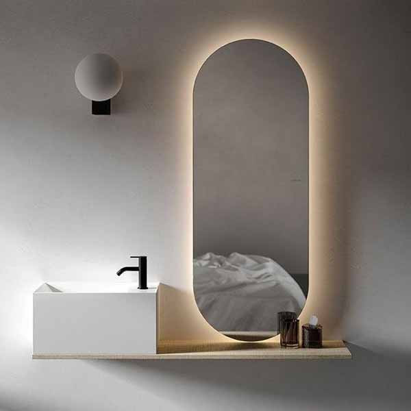 آینه سرویس بهداشتی طرح سرو کد BA_50-30