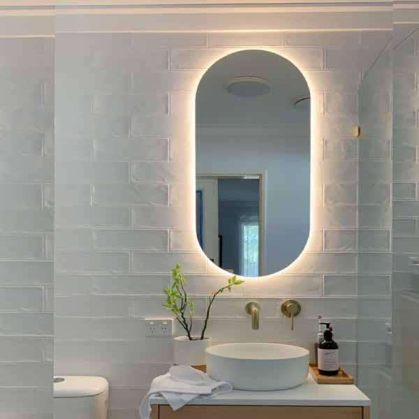 آینه سرویس بهداشتی طرح سرو کد BA_70-40
