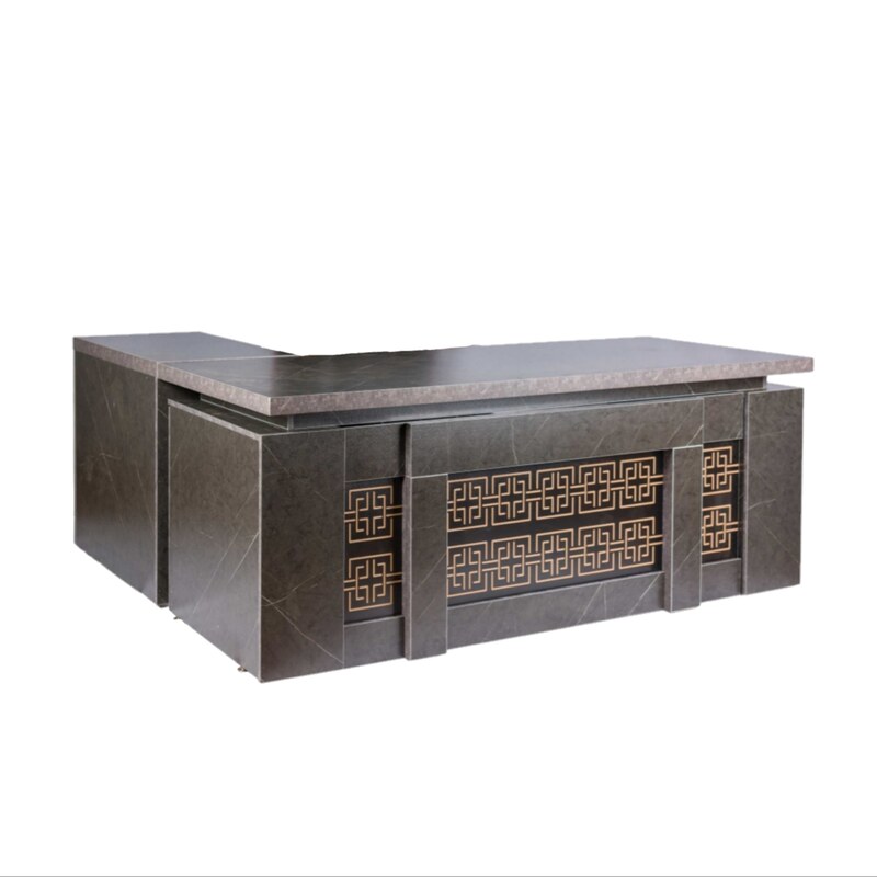 میز مدیریت مدل S290 دو متر در 70 سانت با میز ال