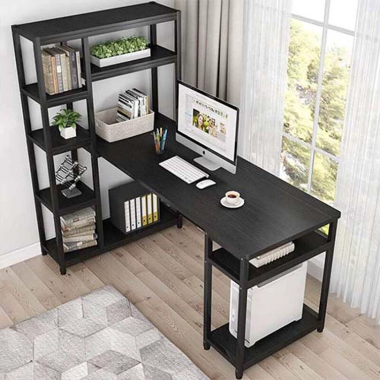 میز تحریر چوب فلز کتابخانه دار با ارسال از کرج پس کرایه