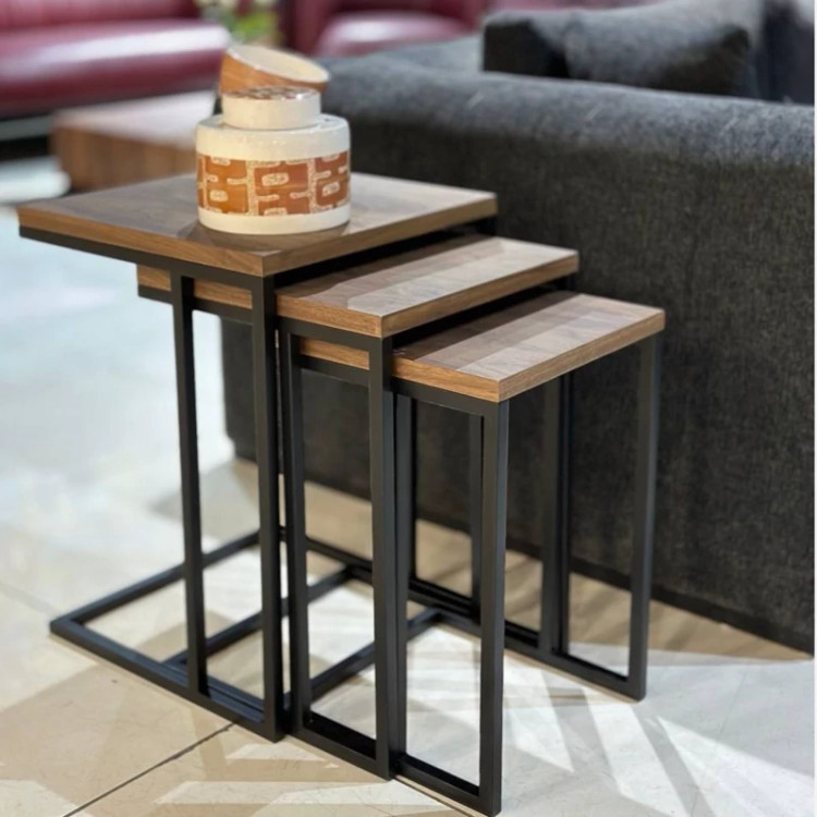 میز کنار مبلی چوب فلز افرا ارسال از کرج پس کرایه
