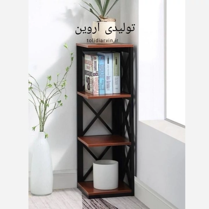 شلف ایستاده چوب فلز  مدل پریفام تک عددی  با ارسال از کرج پس کرایه