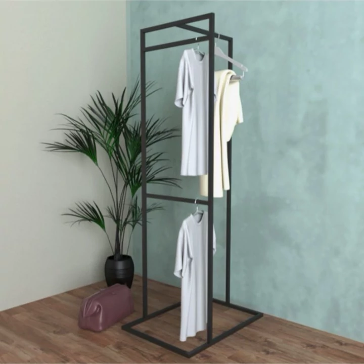 جالباسی چوب فلز  مدل شارون  ارسال از کرج پس کرایه