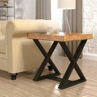 میز کنار مبلی چوب فلز کیسان  ارسال از کرج پس کرایه