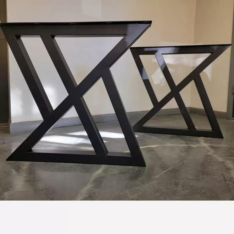پایه فلزی میز مدل ارغوان 2 عددی با ارسال از کرج پس کرایه