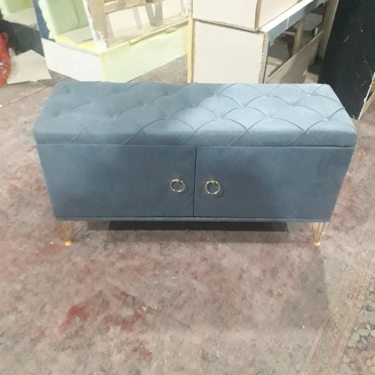 پاف نیمکت سه نفره کشو دار هزینه ارسال رایگان نیست هزینه ارسال به صورت پس کرایه به عهده مشتری میباشد