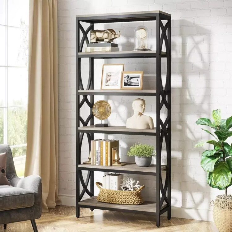 کتابخانه و بوفه چوب فلز کد 1764 (پس کرایه)