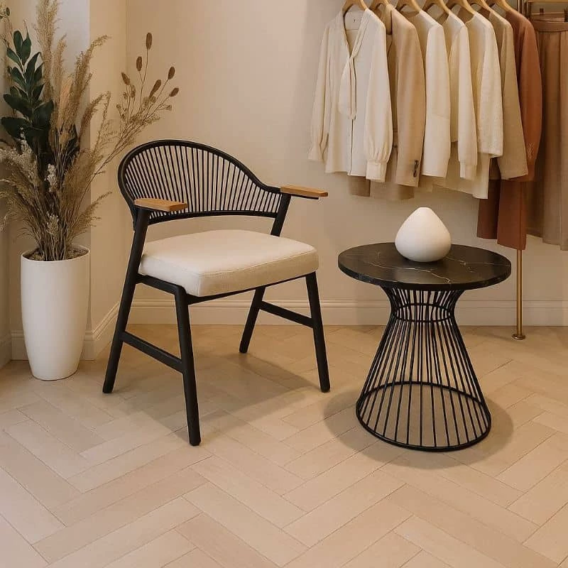صندلی فلزی پینترستی مدرن ایگل سفارشی رنگ و سایز SeenChair (هزینه ارسال پس کرایه)