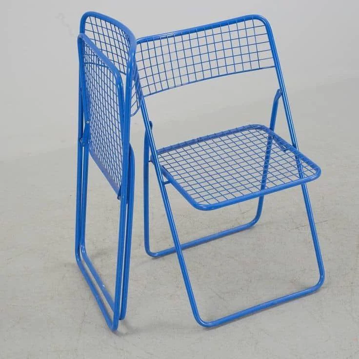 صندلی تاشو فلزی کلاسیک رنگ و سفارش دلخواه SeenChair(هزینه ارسال پس کرایه)